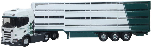 1/76 Scania S Series Livestock Trailer A W Jenkinson