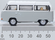 1/76 VW Bay Window Camper Silver Grey/White