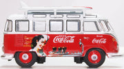 1/76 VW T1 Bus and Surfboards Coca Cola