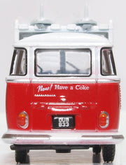 1/76 VW T1 Bus and Surfboards Coca Cola