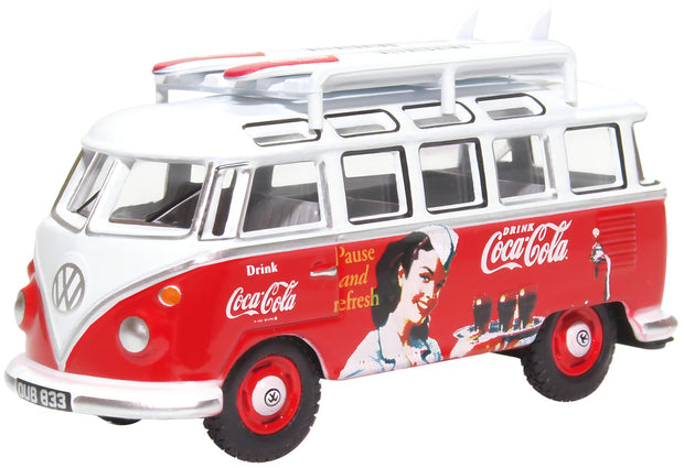 1/76 VW T1 Bus and Surfboards Coca Cola