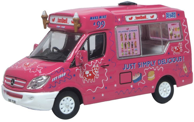 1/76 Whitby Mondial Ice Cream Van Tonibell
