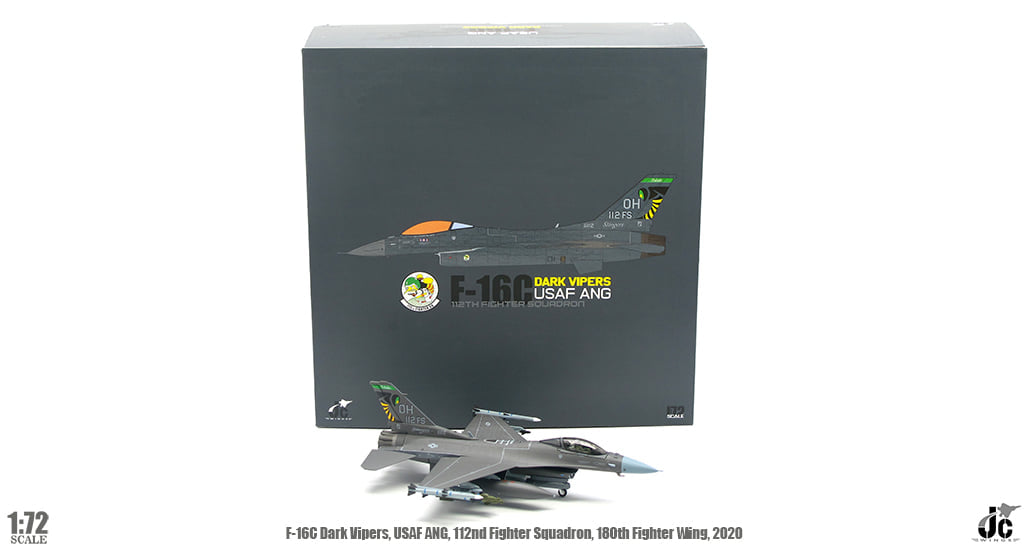 JCW72 F-16C Dark Vipers USAF ANG 112nd Fighter Squadron 180th Fighter Wing 2020