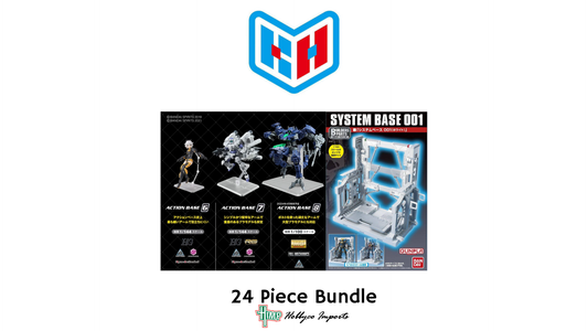 Bundle - Bandai Action Bases and System Bases (24pcs)