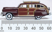 1/87 Chrysler T & C Woody Wagon 1942 Regal Maroon
