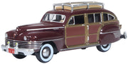 1/87 Chrysler T & C Woody Wagon 1942 Regal Maroon