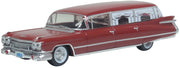 1/87 1959 Cadillac Miller-Meteor Futura Limousine Seminole Red