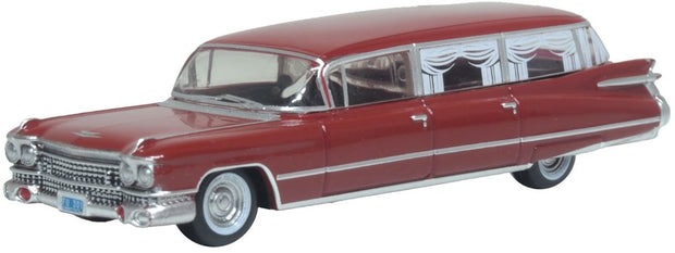 1/87 1959 Cadillac Miller-Meteor Futura Limousine Seminole Red