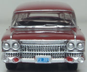 1/87 1959 Cadillac Miller-Meteor Futura Limousine Seminole Red