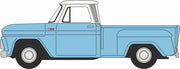 1/87 Chevrolet Stepside Pick Up 1965 Light Blue/White