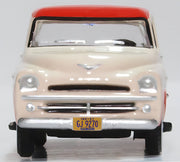 1/87 Dodge D100 Sweptside Pick Up 1957 Tropical Coral/Glacier White