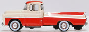 1/87 Dodge D100 Sweptside Pick Up 1957 Tropical Coral/Glacier White
