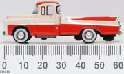 1/87 Dodge D100 Sweptside Pick Up 1957 Tropical Coral/Glacier White