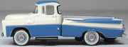 1/87 1957 Dodge D100 Sweptside Pick Up Ice Blue/Glacier White
