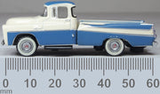 1/87 1957 Dodge D100 Sweptside Pick Up Ice Blue/Glacier White