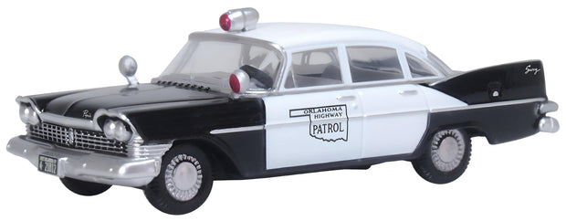 1/87 Plymouth Savoy Sedan 1959 Oklahoma Highway Patrol