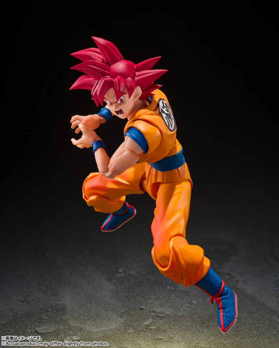 S.H.Figuarts Super Saiyan God Son Goku (God Aura)