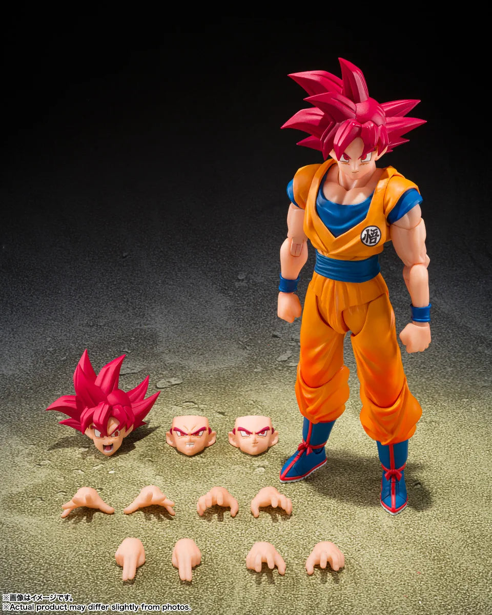 S.H.Figuarts Super Saiyan God Son Goku (God Aura)