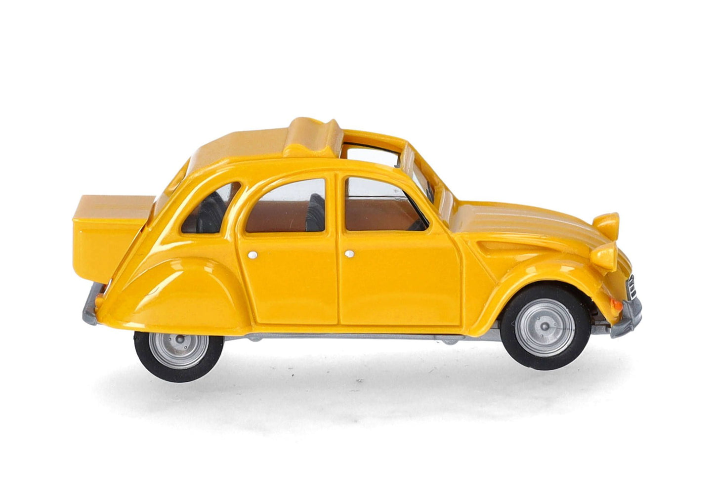 1/87 Citroen 2CV with Queue Jaune Mimosa