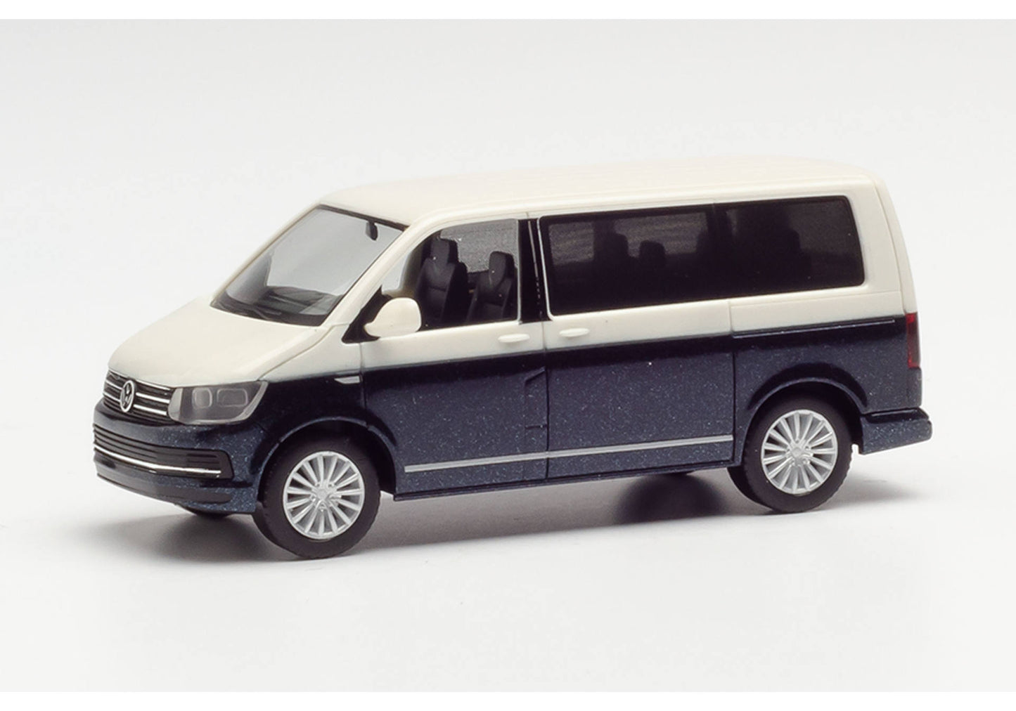 1/87 VW T6 Bicolor Weiß/Starlight Blue Metallic