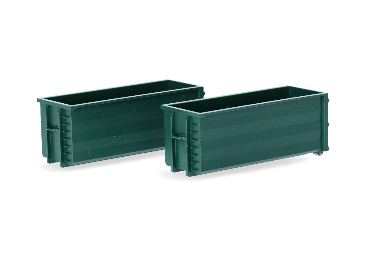 1/87 Roll-Off Bucket Moss Green 2pcs