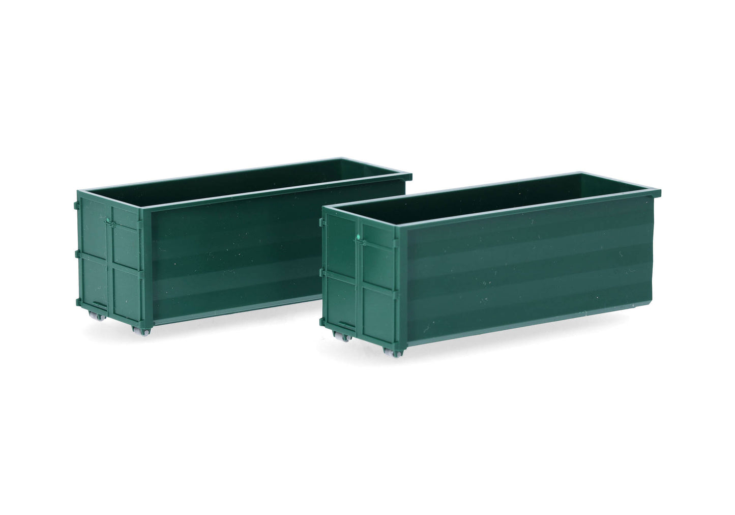 1/87 Roll-Off Bucket Moss Green 2pcs