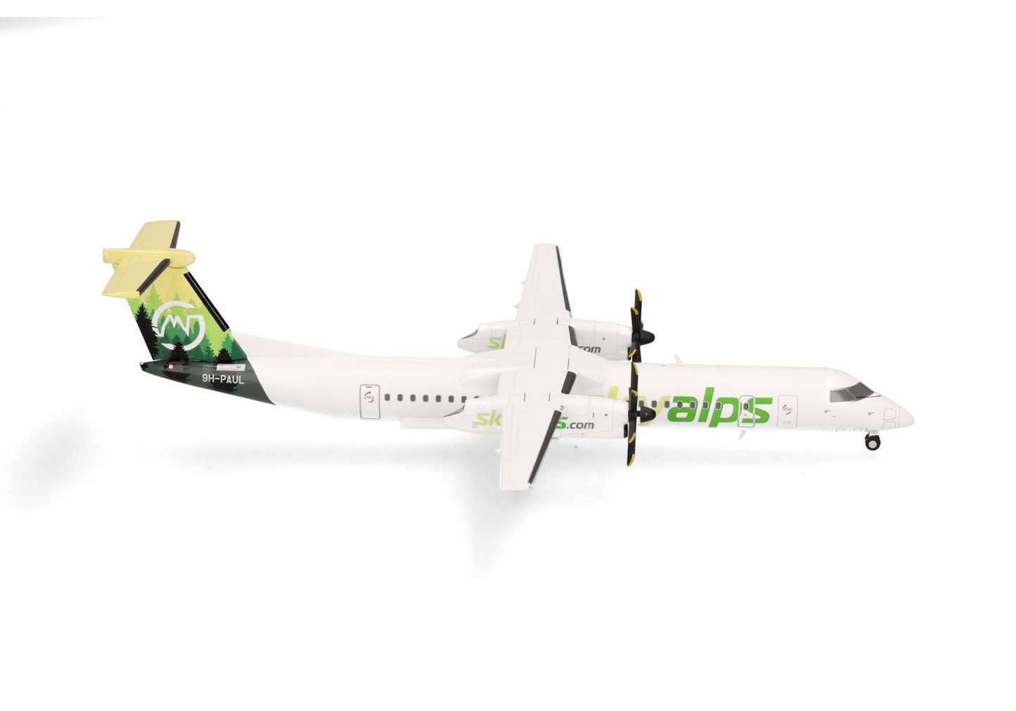 1/200 Sky Alps Bombardier Q400 9H-PAUL