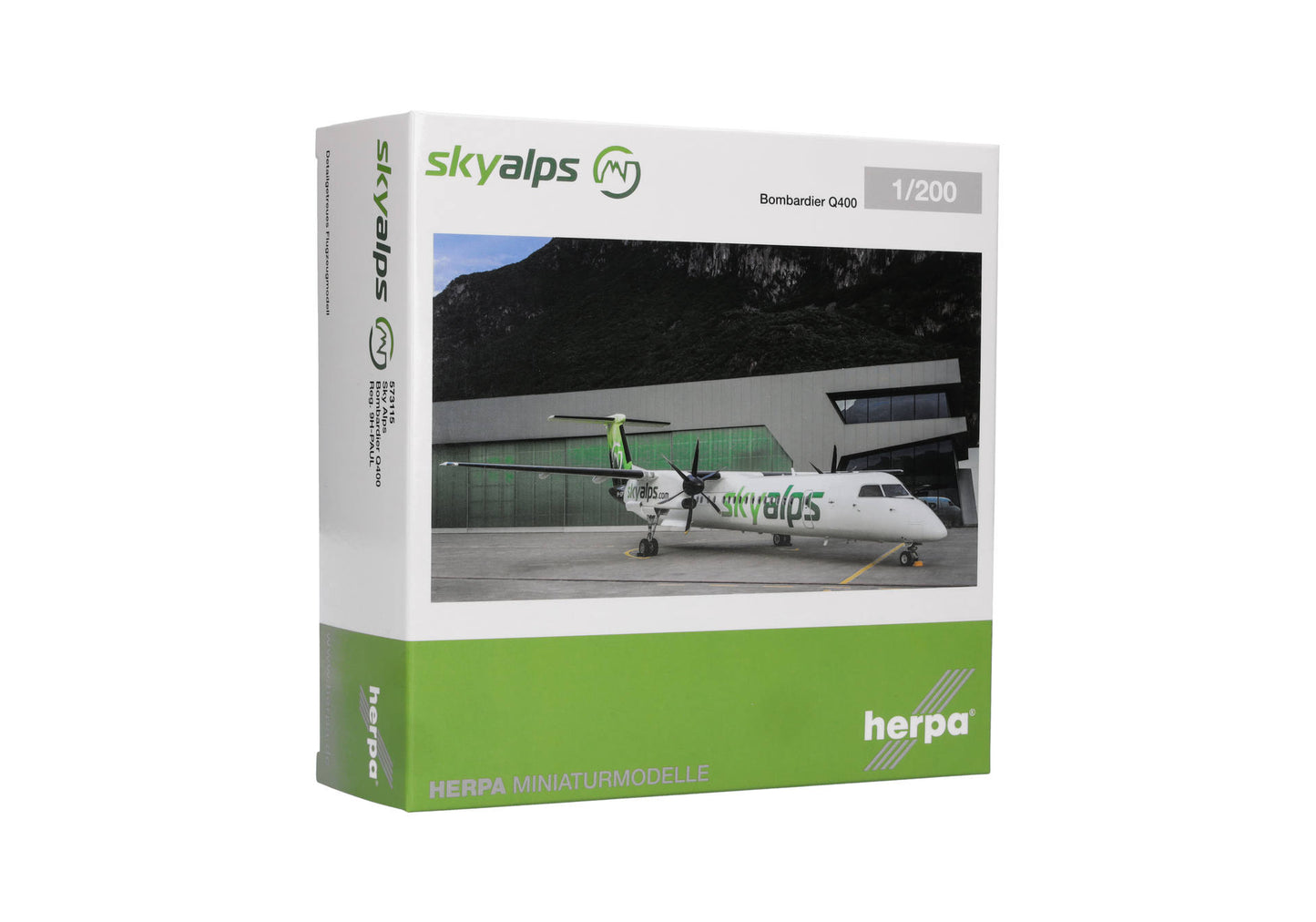 1/200 Sky Alps Bombardier Q400 9H-PAUL