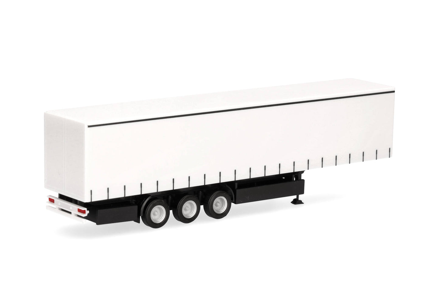 1/87 Curtain Canvas Trailer with Open Side (Left) 3axles