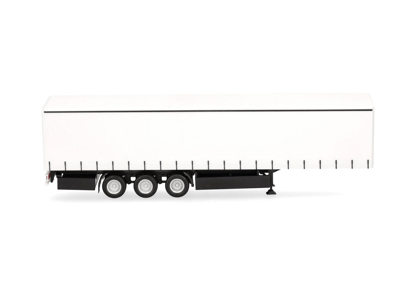 1/87 Curtain Canvas Trailer with Open Side (Left) 3axles