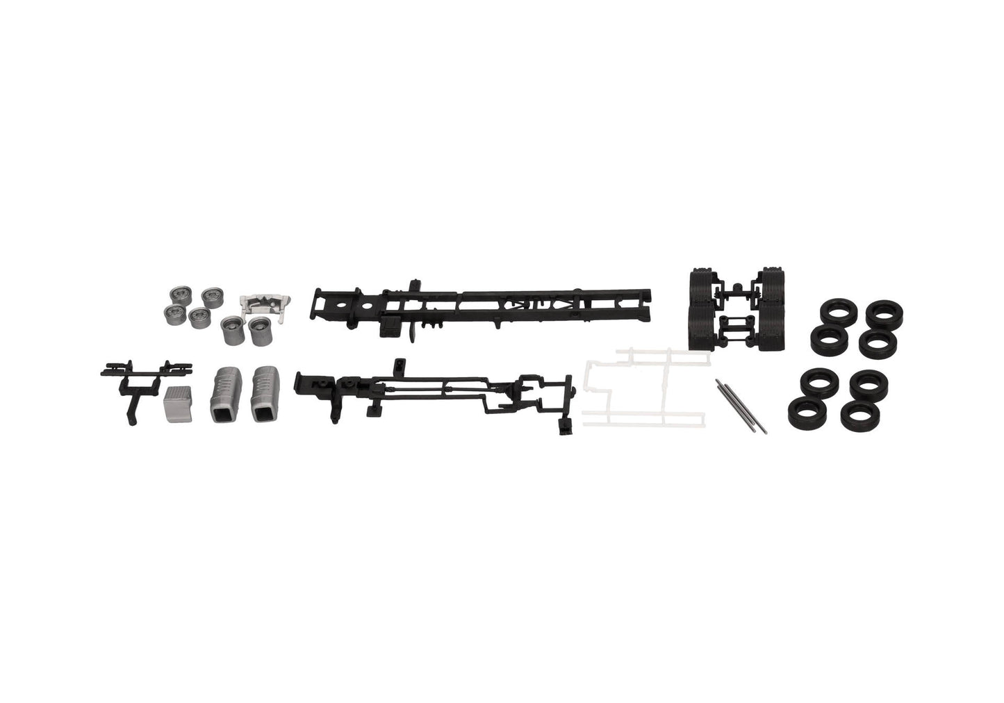 1/87 Spare Parts Chassis 3axles Volvo Sweden 2pcs