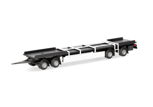 1/87 Spare Parts Chassis 4axles Trailer Sweden 2pcs