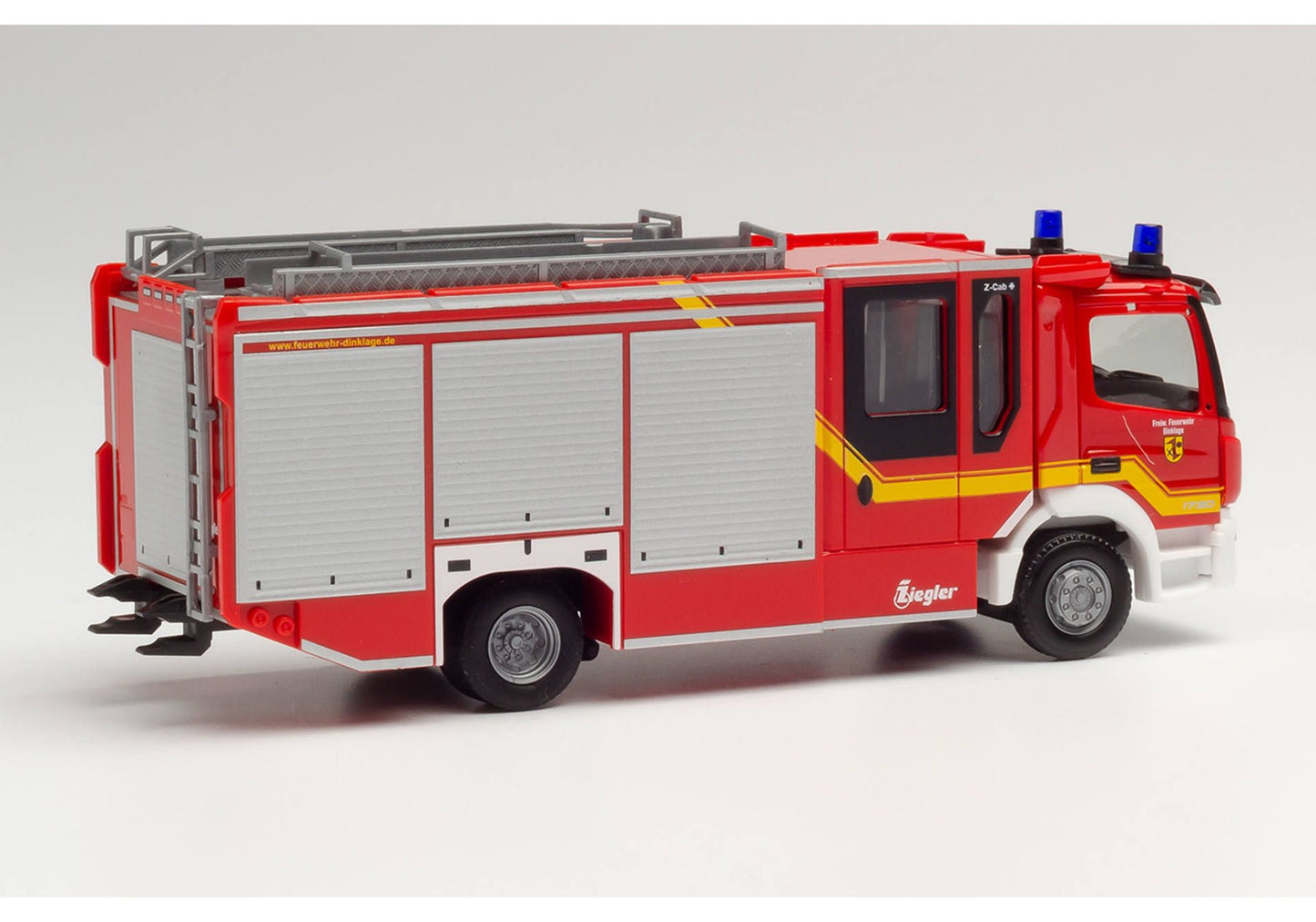 1/87 Mercedes-Benz Atego '13 Ziegler Z-Cab Fire Brigade Dinklage