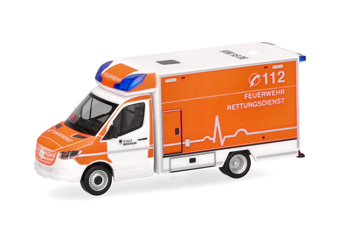 1/87 Mercedes-Benz Sprinter '18 Ambulance "Fire Brigade Bochum" (North Rhine-Westphalia/Bochum)