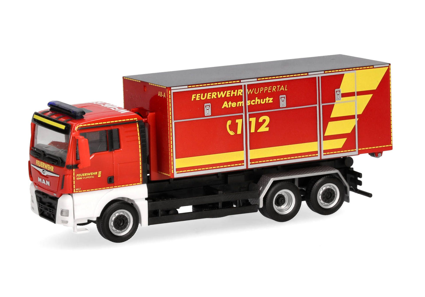 1/87 MAN TGX XL Euro6C Interchangeable Truck "Fire Brigade Wuppertal" (North Rhine-Westphalia/Wuppertal)