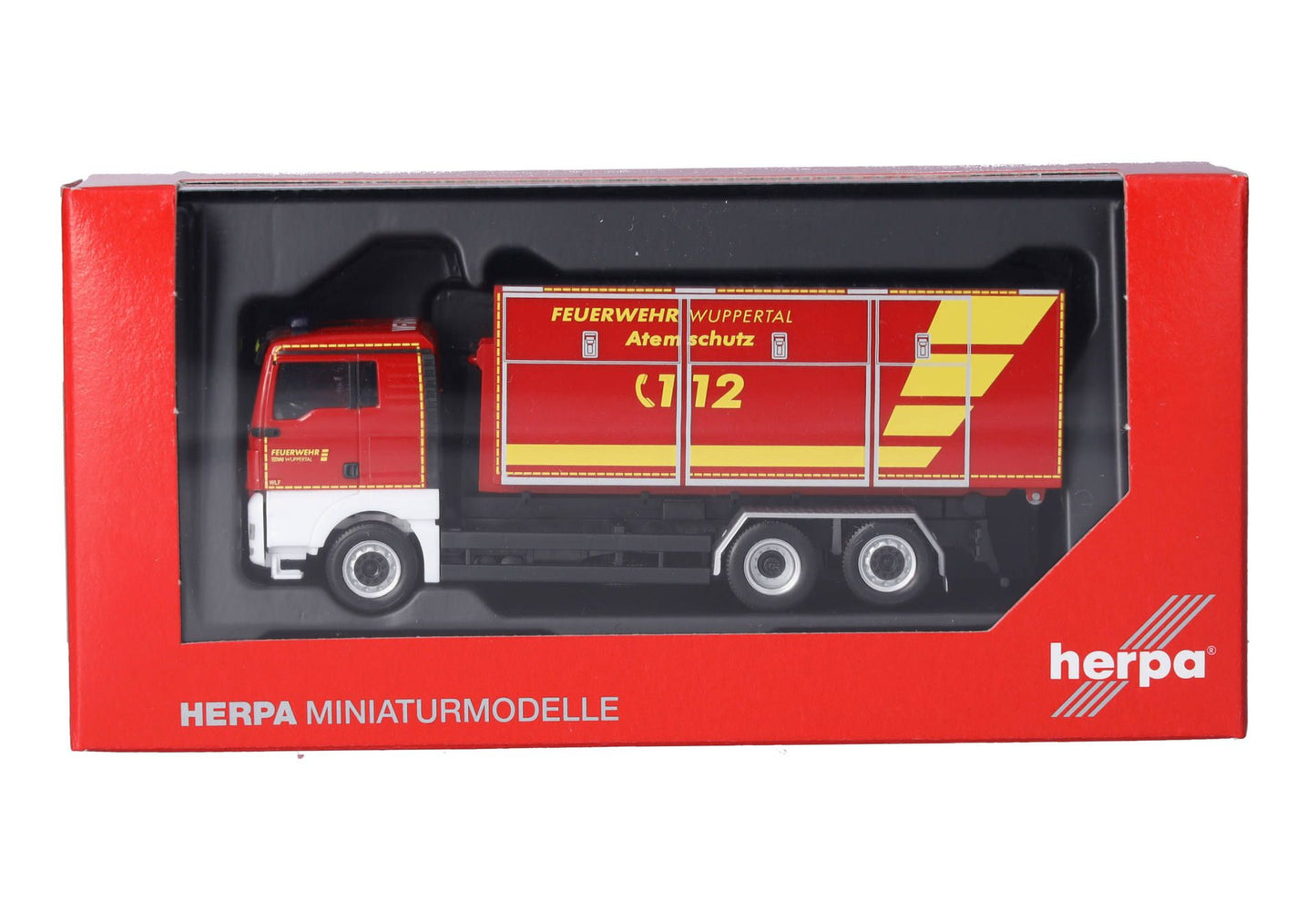 1/87 MAN TGX XL Euro6C Interchangeable Truck "Fire Brigade Wuppertal" (North Rhine-Westphalia/Wuppertal)