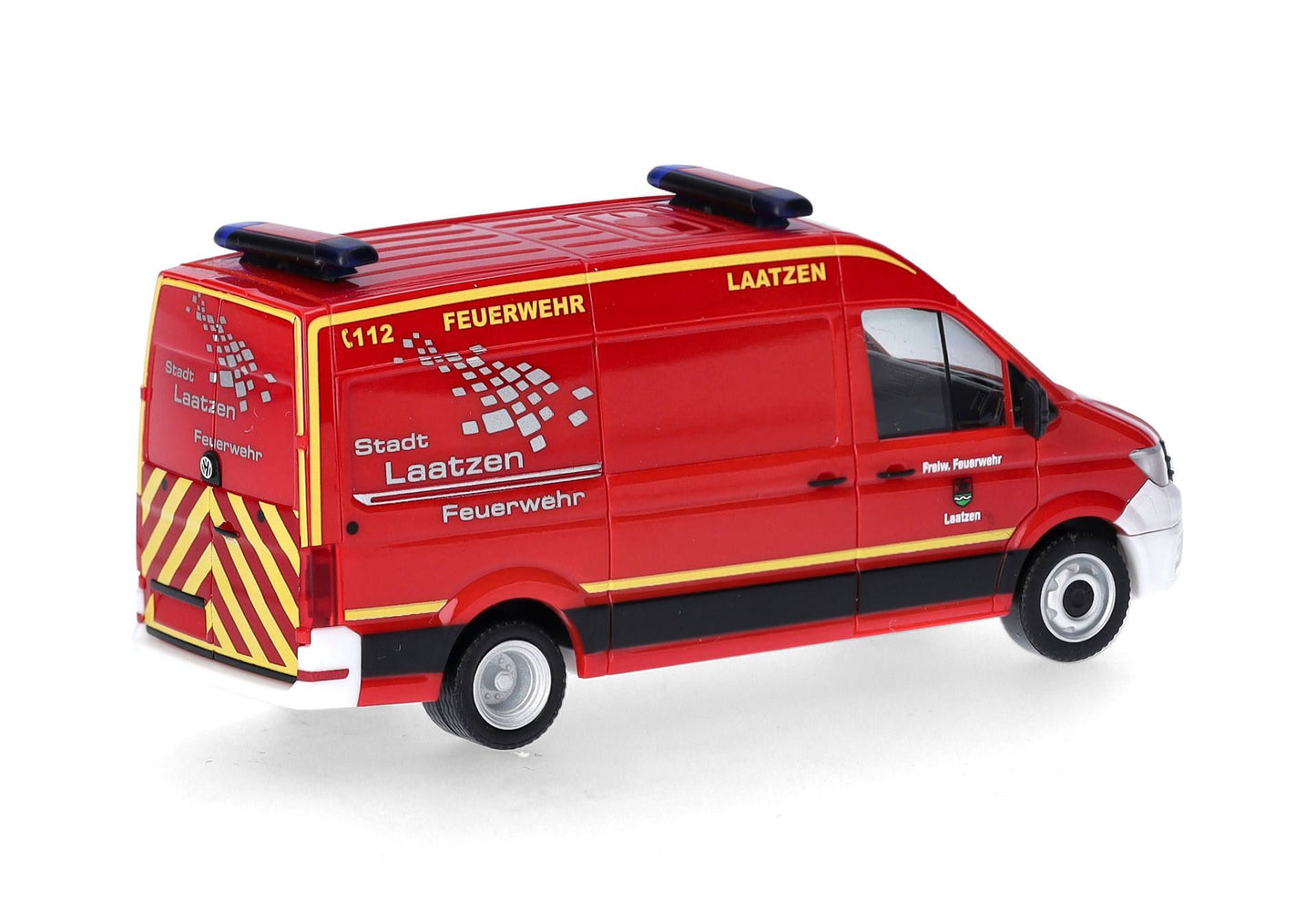 1/87 Volkswagen (VW) Crafter Box High Roof "Fire Brigade Laatzen" (Lower Saxony/Laatze)