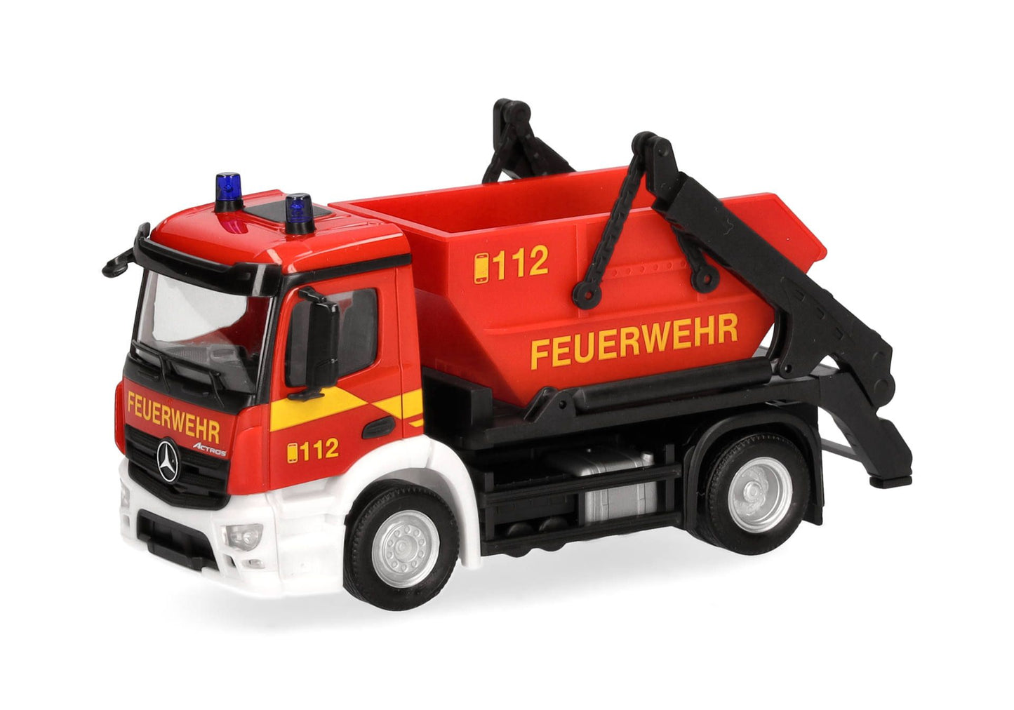 1/87 Mercedes-Benz Actros S Skip Loader AK12 "Fire Brigade"