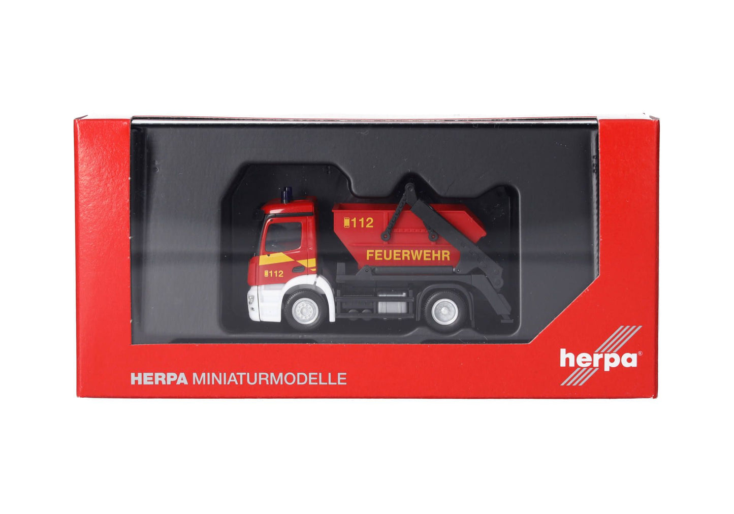 1/87 Mercedes-Benz Actros S Skip Loader AK12 "Fire Brigade"
