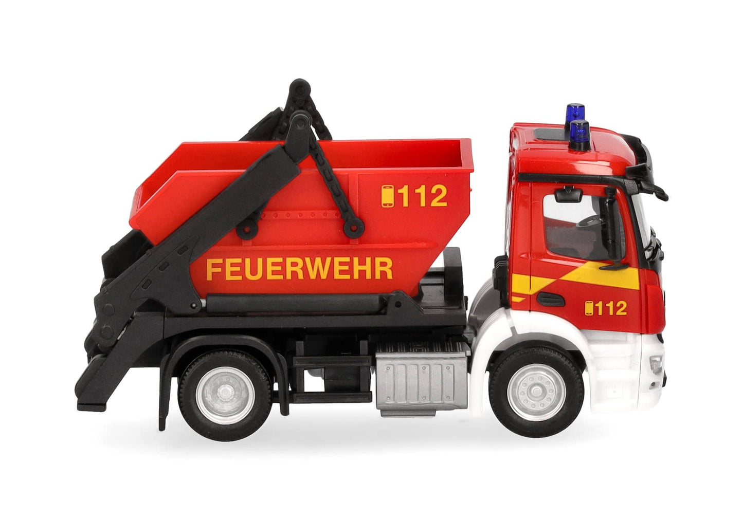 1/87 Mercedes-Benz Actros S Skip Loader AK12 "Fire Brigade"
