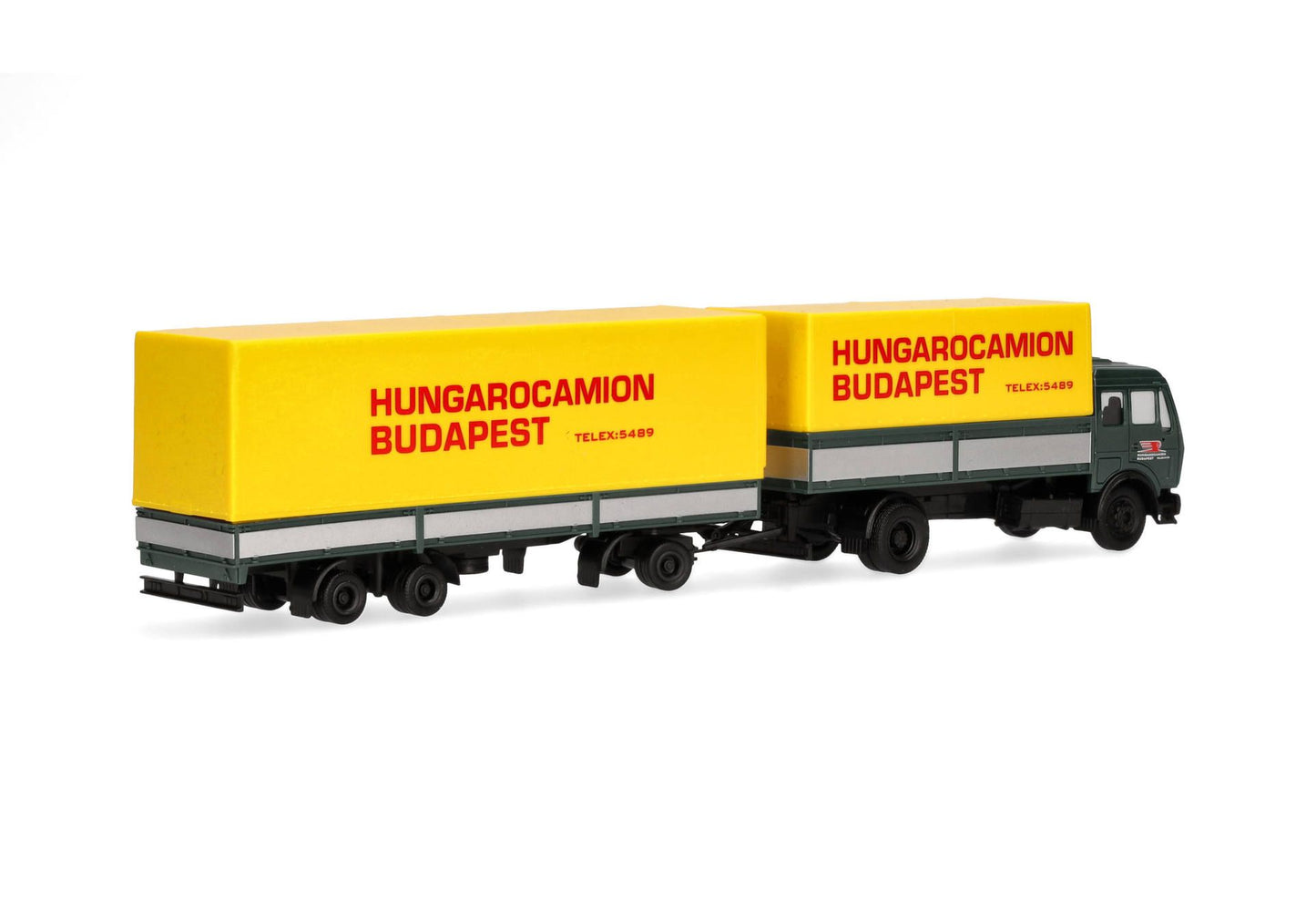 1/87 Mercedes-Benz NG Transmaximaltrailer Truck "Hungarocamion" (Hungary/Budapest)
