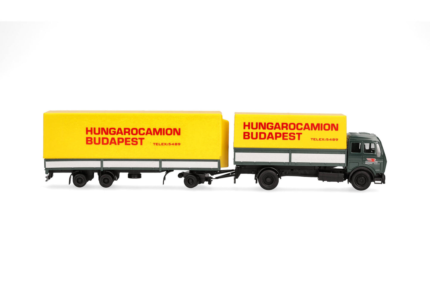 1/87 Mercedes-Benz NG Transmaximaltrailer Truck "Hungarocamion" (Hungary/Budapest)