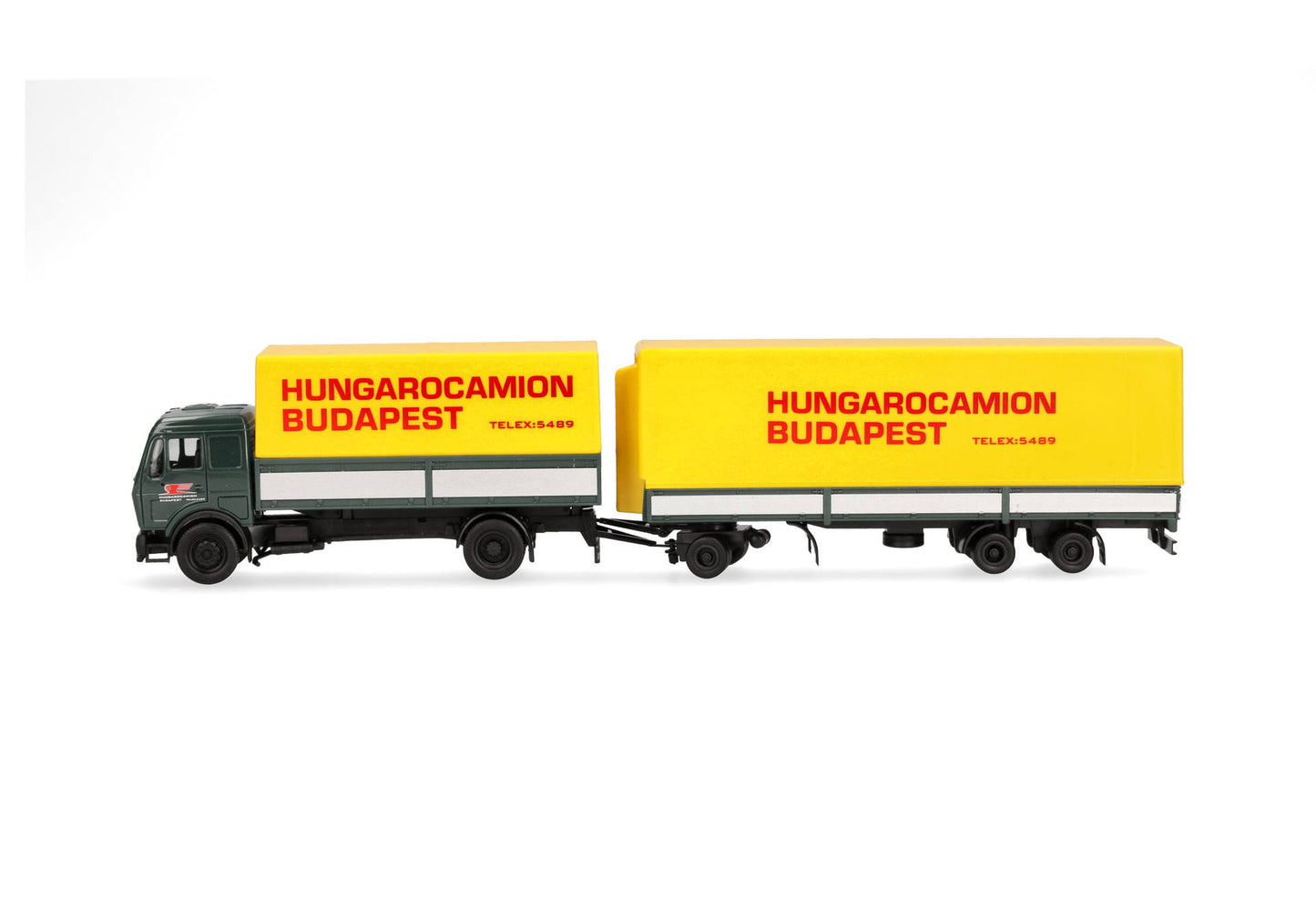 1/87 Mercedes-Benz NG Transmaximaltrailer Truck "Hungarocamion" (Hungary/Budapest)