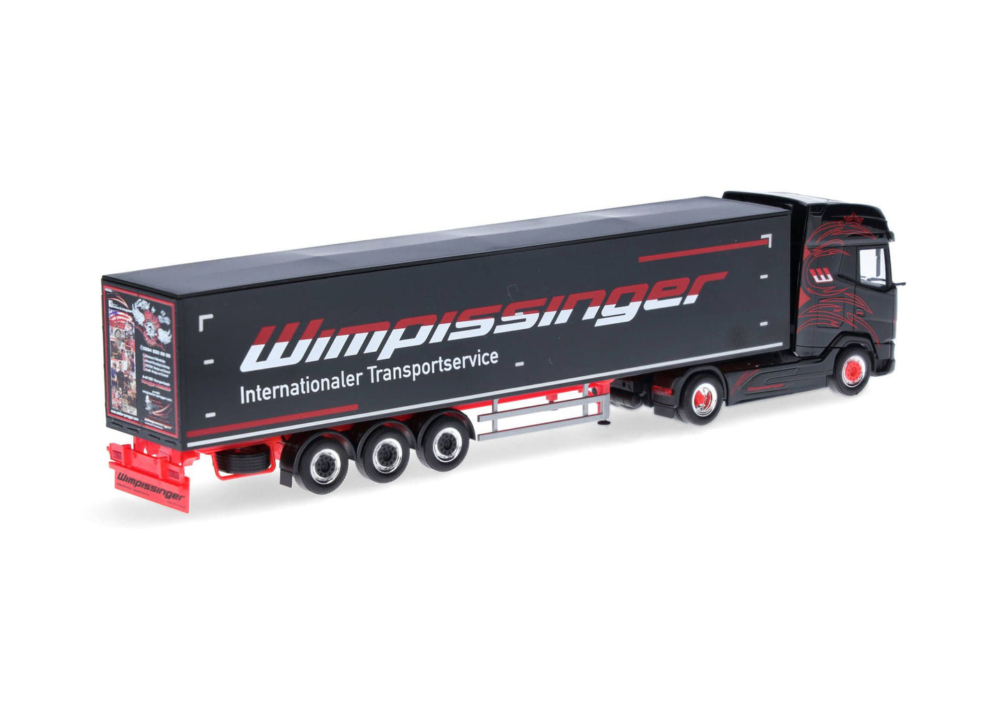 1/87 DAF XG+ Wolking Floor Semitrailer Truck "Wimpissinger" (Austria/Thiersee)