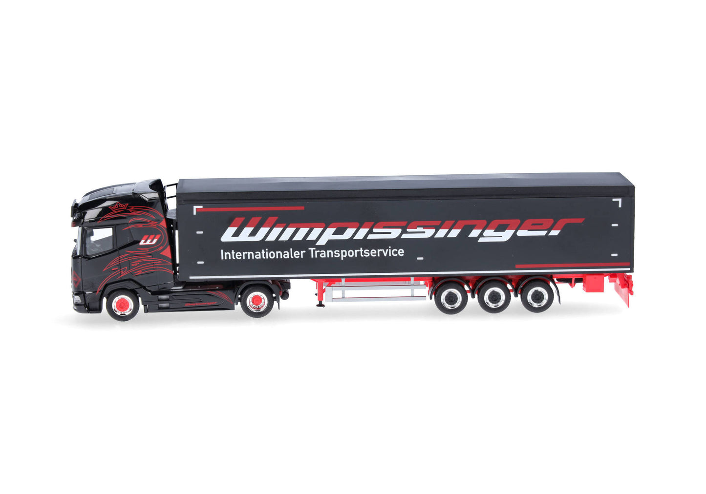 1/87 DAF XG+ Wolking Floor Semitrailer Truck "Wimpissinger" (Austria/Thiersee)