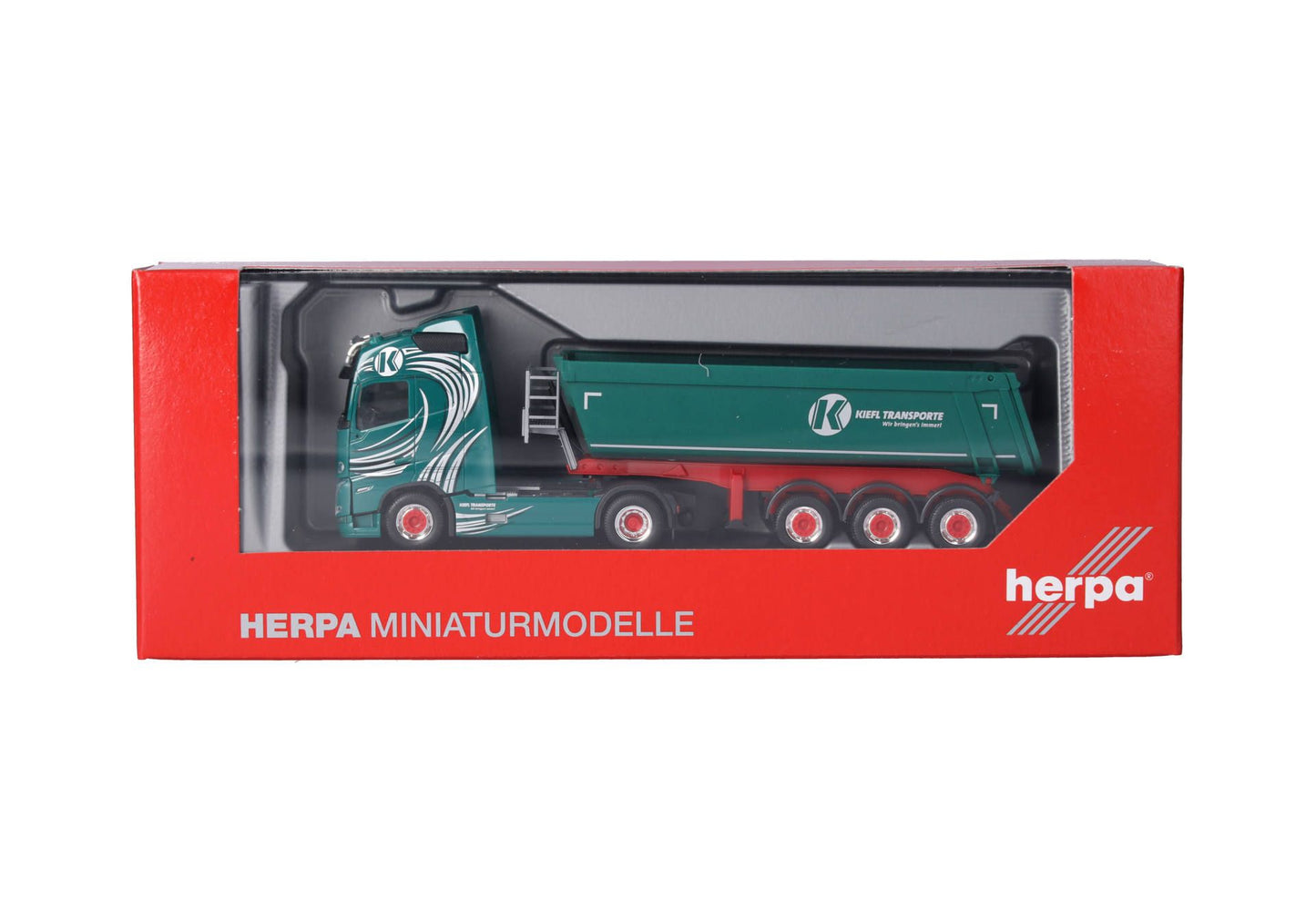 1/87 Volvo FH GL 2020 Dump Semitrailer Truck "Kiefl Transporte" (Bavaria/Weiding)