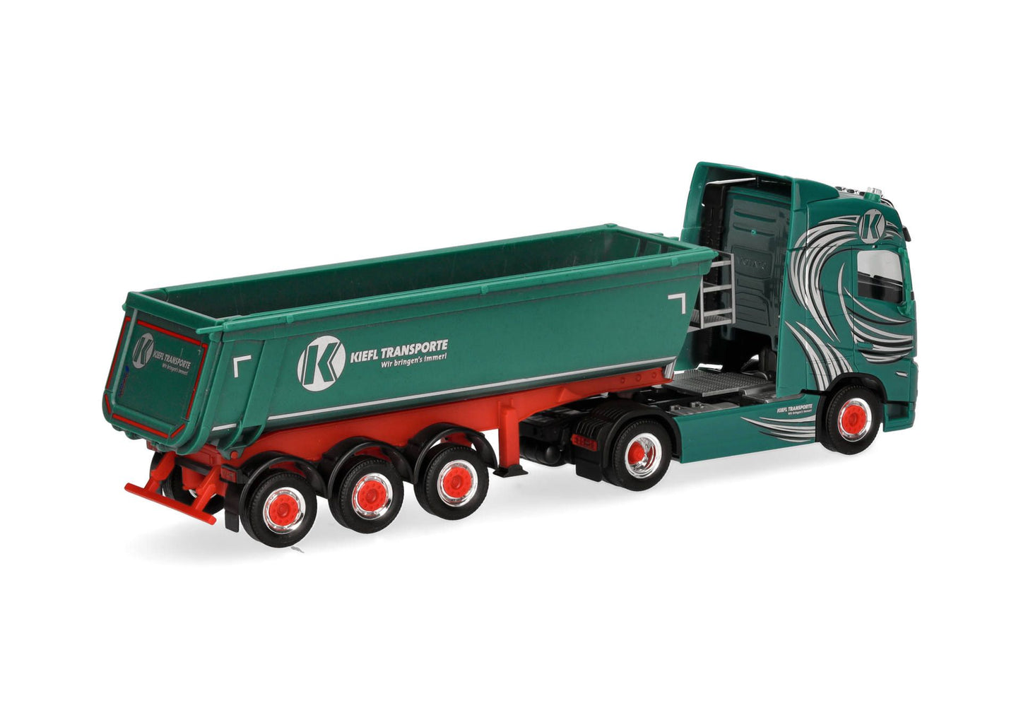 1/87 Volvo FH GL 2020 Dump Semitrailer Truck "Kiefl Transporte" (Bavaria/Weiding)