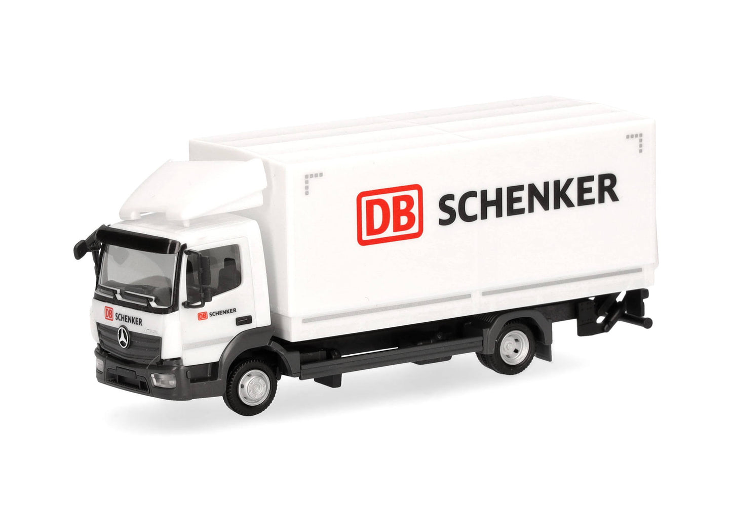 1/87 Mercedes-Benz Atego 13 Canvas Truck with Tail Lift "DB Schenker"