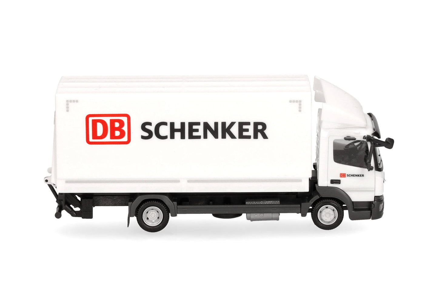 1/87 Mercedes-Benz Atego 13 Canvas Truck with Tail Lift "DB Schenker"