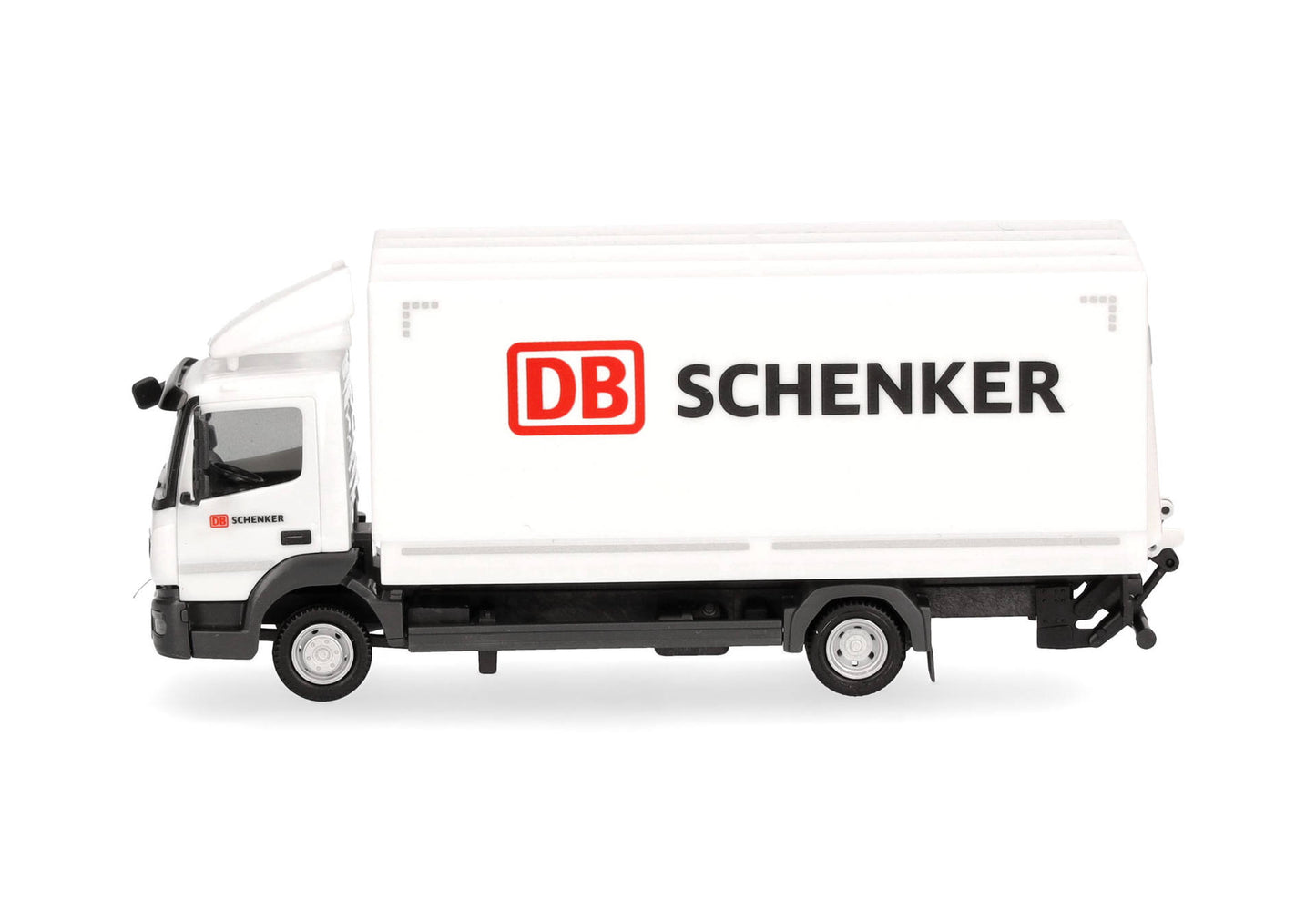 1/87 Mercedes-Benz Atego 13 Canvas Truck with Tail Lift "DB Schenker"